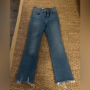 Madewell jeans. Cali Demi Boot.